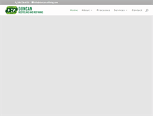 Tablet Screenshot of duncan-refining.com
